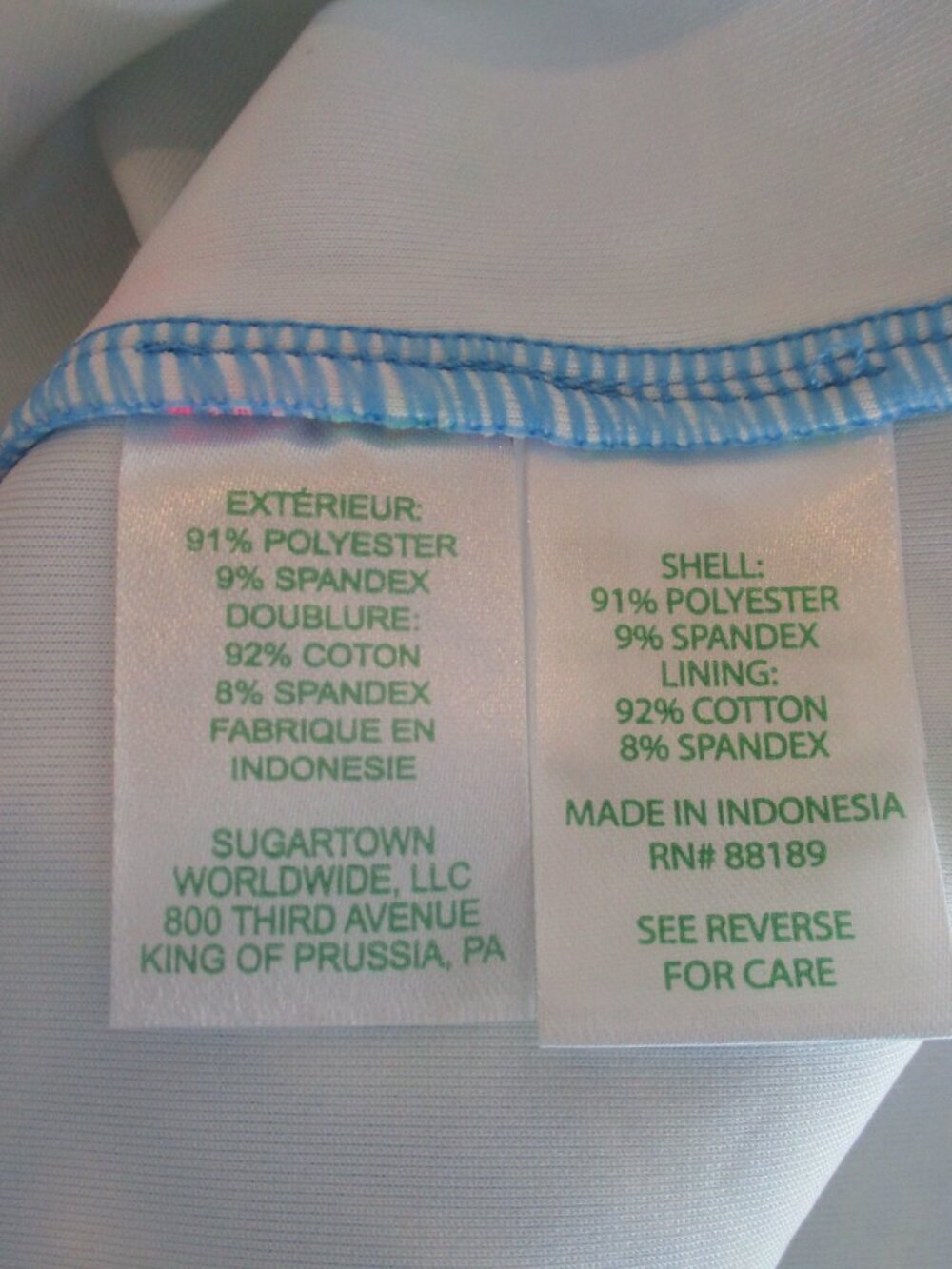 Lilly Pulitzer Zanzibar Blue Bunny Business Sophelia Big Sister Dress sz 16 - Picture 6 of 9